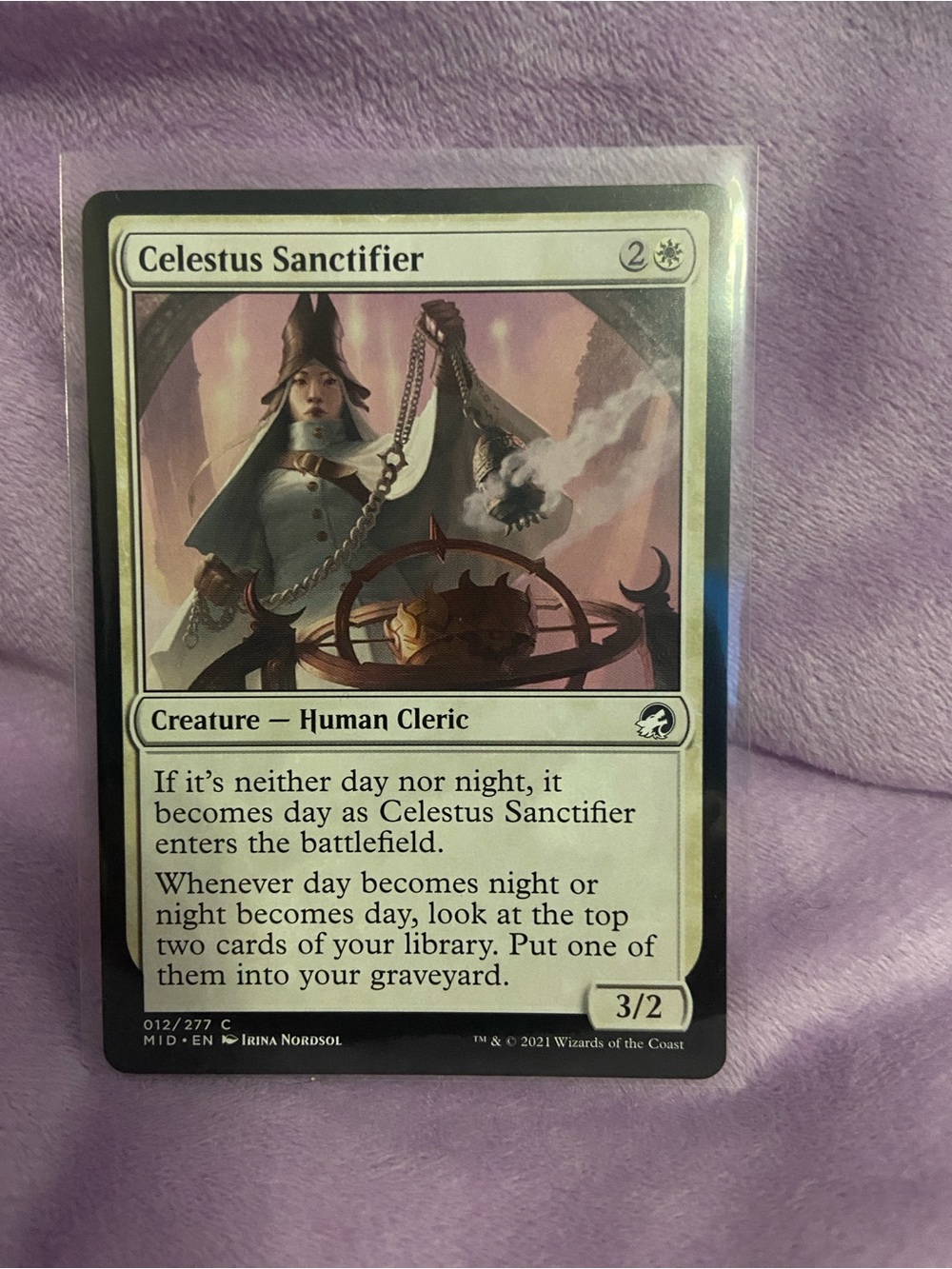 Celestus Sanctifier Magic: The GatheringMTG Trading Card - White